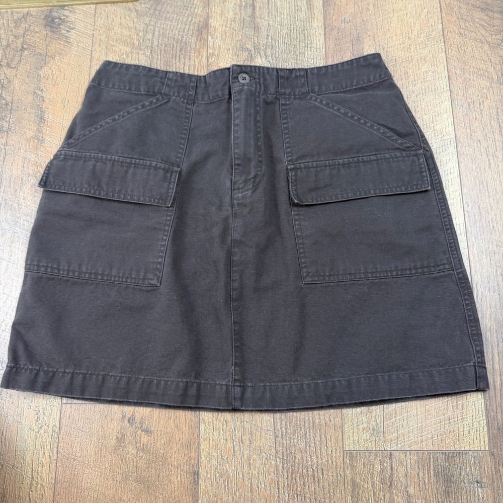 Vintage Gap Surplus Cargo Mini Skirt Size 10 Cotton Utility Y2K
